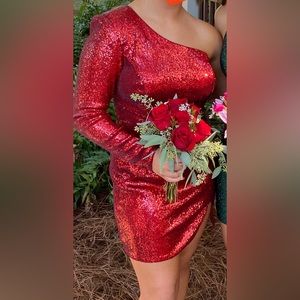 Ashley Lauren formal dress great for homecoming